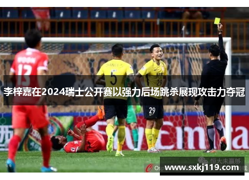 李梓嘉在2024瑞士公开赛以强力后场跳杀展现攻击力夺冠